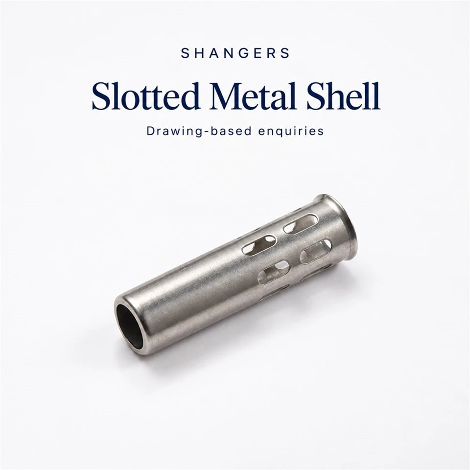 Custom Slotted Metal Shell