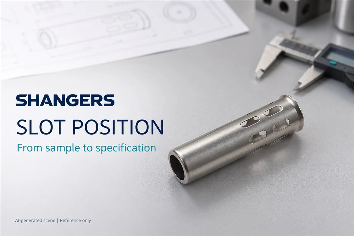 Prepare clearer enquiries for slotted cylindrical parts: define the reference end, slot size, axial position, angular pattern and finished-edge requirements. Prepare clearer enquiries for slotted cylindrical parts: define the reference end, slot size, axial position, angular pattern and finished-edge requirements.