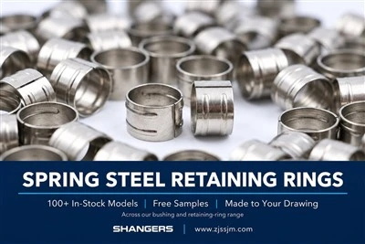 Spring Steel Snap Ring For Automotive Shock Absorber Bushing